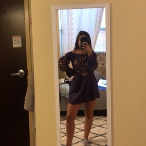 Free people off the shoulder dress!